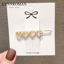 South Korea S hairclip sweet girls love frog kou ins Liu beach Chuck hairclip sub-issuing word folder