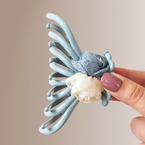 Grab clip large bath Korean elegant hairclip back head hairclip simple acrylic hair clip headpiece