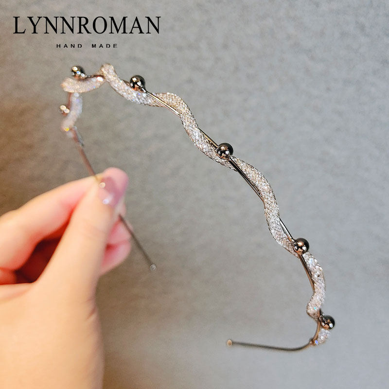 Hair Accessories Fairy Hair Stirrup 100 hitch to go out Korea Shining Imitation Crystal Hairpin Hairpin Hairpin Mesh Red Press Hairpin