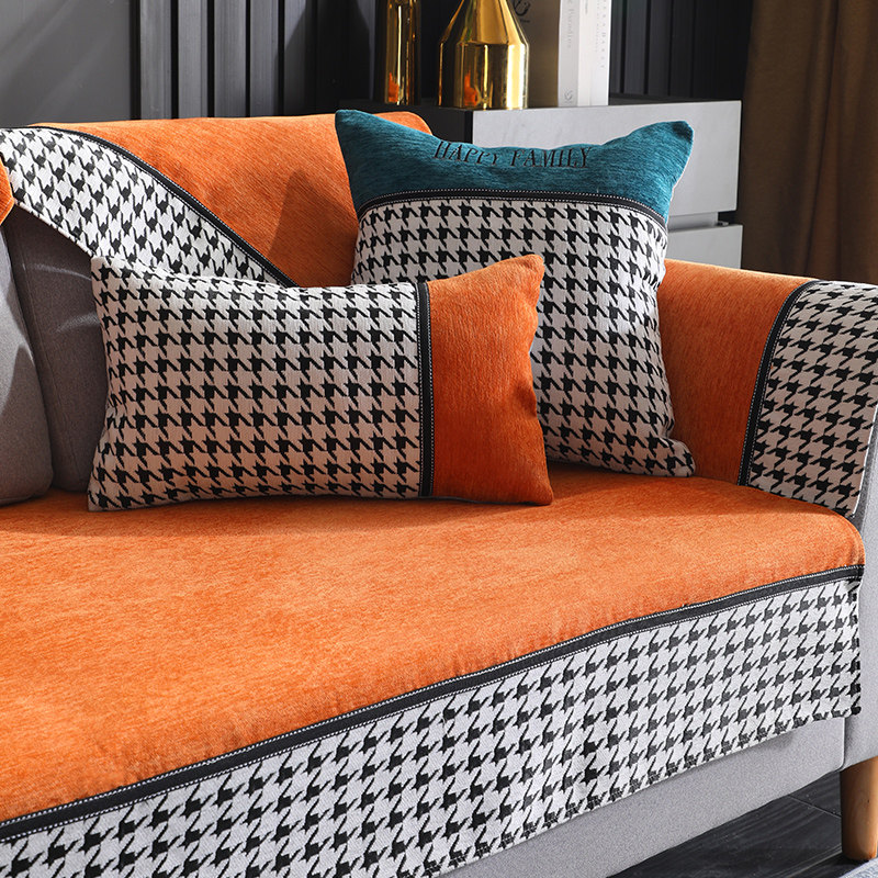 Cheniel Sofa Pad Four Seasons General Common Modern Anti-Slide Summer Pad Light Luxury Bird Gheb