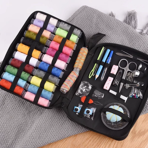 Сумка для проводки иглы иголка Домохозяйство Практическое высококачественное высококачественное большое набор штук -пакета общежития портативное швейное ящик для инструментов