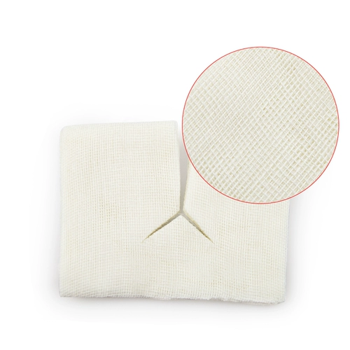 Zhende jieya одноразовый медицинский медицинский y -образный марле стерильный стерильный стерильный стерилизация стерилизованными стерилизованными кусочками резки газа/сумка