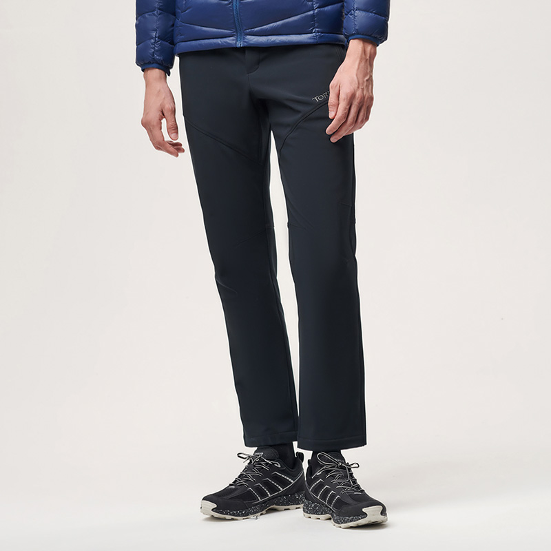 Pathfinder sprinting pants men and women thickened and gush 20 autumn winter outdoor elastic soft shell pants TAMI91023 92024