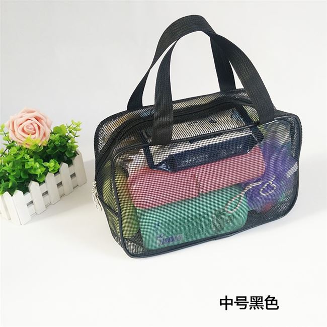 Giặt túi, tắm, lưới, túi tắm cầm tay, không thấm nước, đồ tắm, túi, túi tắm, cầm tay - Rửa sạch / Chăm sóc vật tư túi đựng mỹ phẩm du lịch