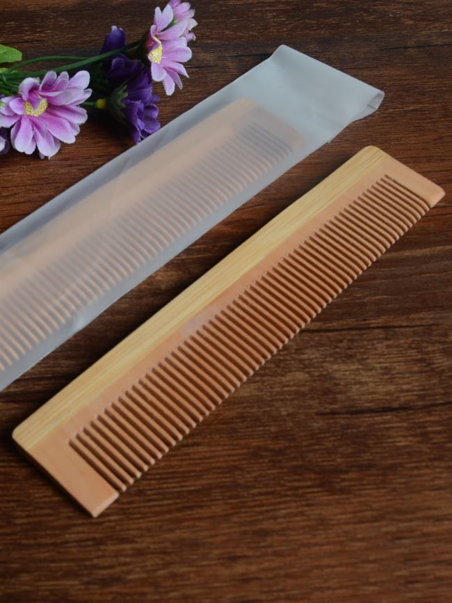 Lược nhỏ dùng một lần vệ sinh khách sạn, cao cấp khách sạn lược gỗ đặc biệt phòng khách sạn chải đầu dày - Rửa sạch / Chăm sóc vật tư túi đựng đồ mỹ phẩm
