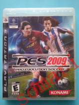 PS3 original second-hand genuine game Live Football 2009 PES2009 American English version in stock