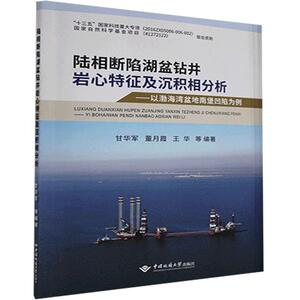 正版陆相断陷湖盆钻井岩心特征及沉积相分析：以渤海湾盆地南堡凹陷为例 9787562548072 中国地质大学出版社 自然科学 书籍