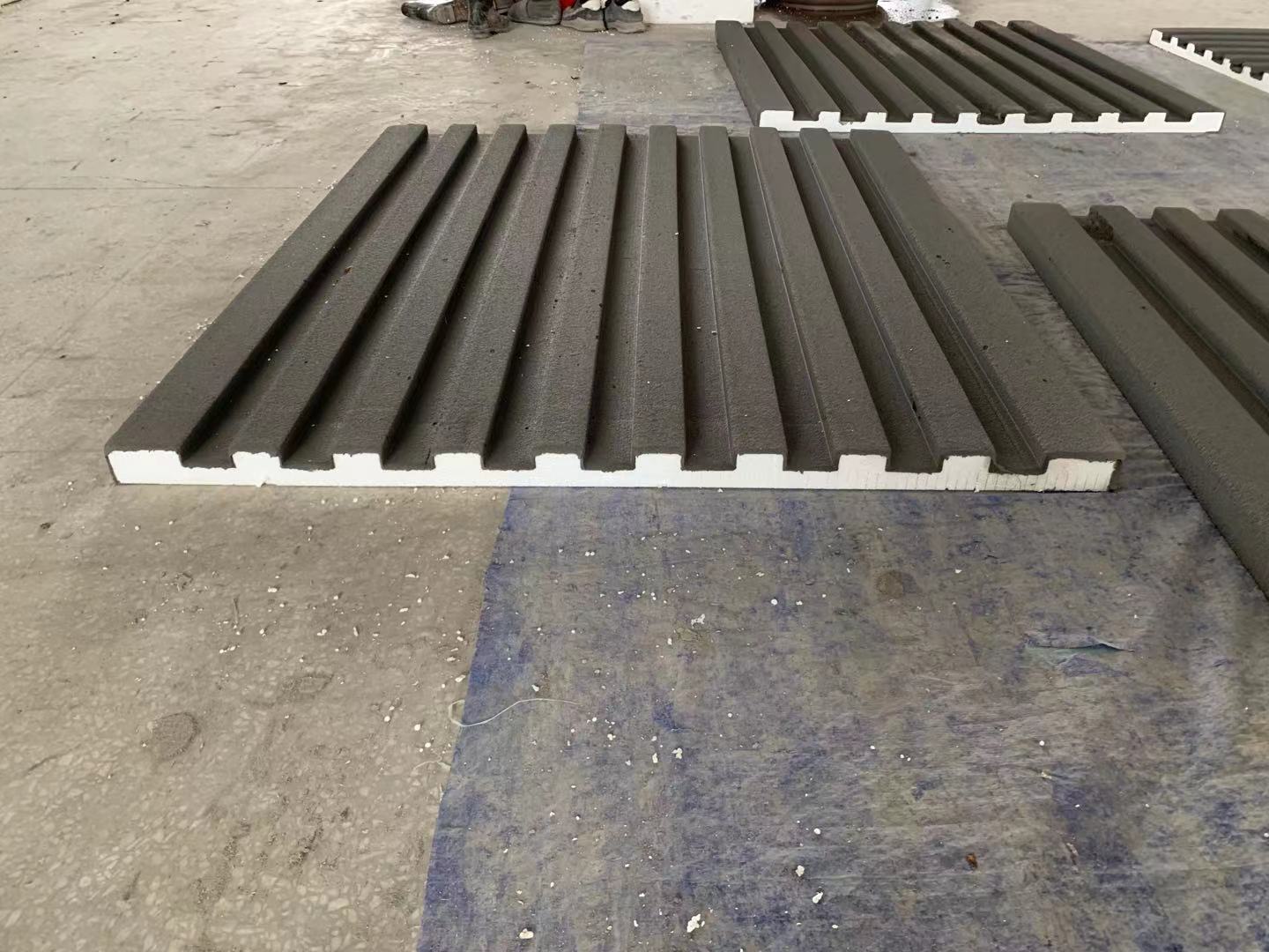 Villa European-style building outdoor wall decoration wave board line installed eps foam Roman column head shape column cap line