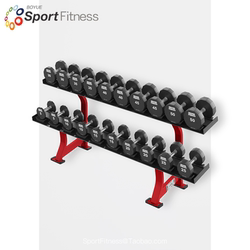 Hammer Strength Dumbbell Rack Single-Layer, Double-Layer, Triple-Layer Storage Rack Commercial Fitness Equipment
