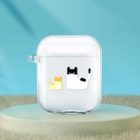 AirPods1/2 -е поколение [два котята] ★ Защитная обложка ★ Отправить крюк