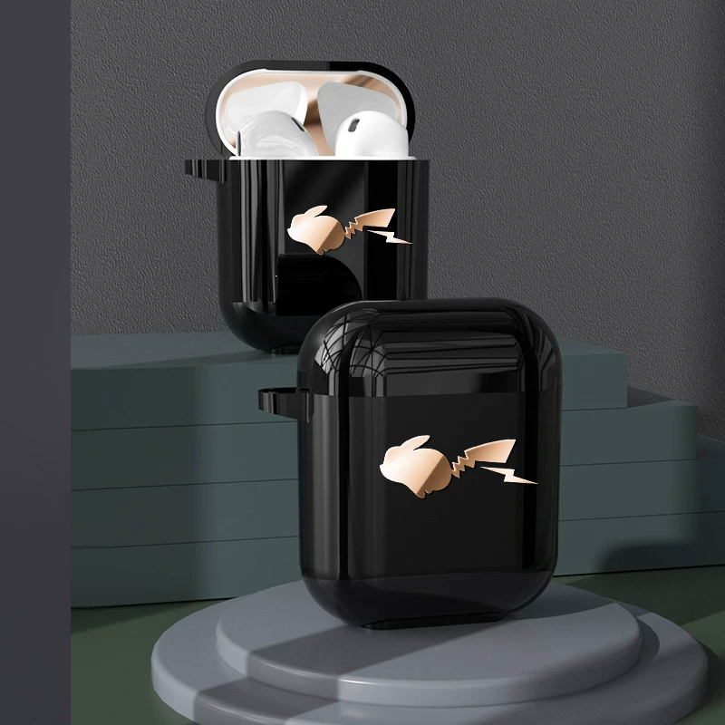 Суперзащита чехол для AirPods AirPodSpro чехол для Apple наушников чехол AirPods2 беспроводной Bluetooth iPhone третий - поколение Pikachu iPods корпус креатив Tide мужской Airpod3 коробка второй чехол Pro