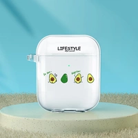 AirPods1/2 -е поколение [авокадо милый] ★ Защитная обложка ★ Отправить крючок