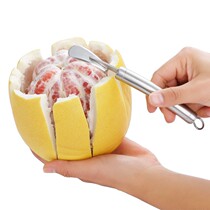 304 stainless steel grapefruit peeler household creative grapefruit peeling tool fruit peeling orange peeling tool