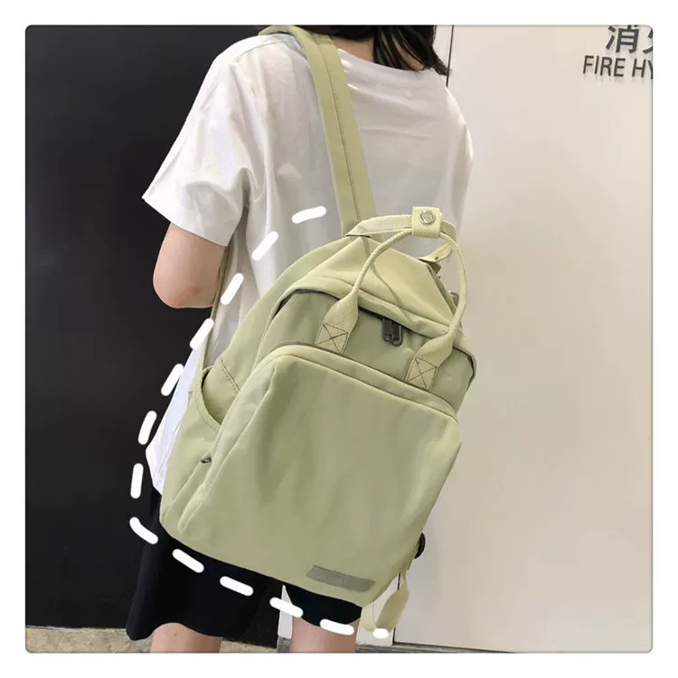 Ins bag nữ trung học Phiên bản Hàn Quốc của học sinh trung học cơ sở ba lô máy tính đại học 2019 mới ba lô thời trang - Ba lô