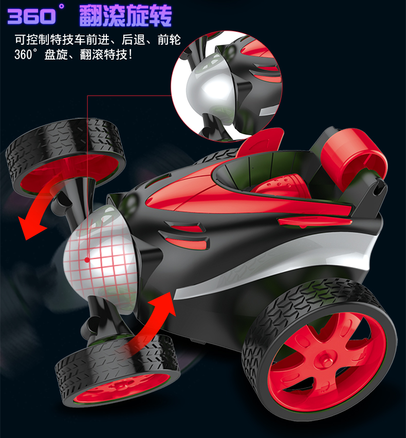 酷琪瑞 特技翻斗汽车 儿童玩具 图2