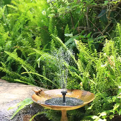Solar fountain lantern fountain without electricity water circulation fish pond water pump landscaping courtyard fish tank high-power oxygen pump