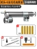 bơm mỡ 2 ty Dulan Điện Súng Bắn Mỡ Sạc 24V Hoàn Toàn Tự Động Mới Cờ Lê Điện Máy Khoan Điện Đổi Máy Đào Bơ Hiện Vật đầu bơm mỡ gài máy bơm mỡ khí nén 