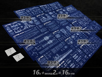 World War II Japan Yamato-type battleship Yamato-type battleship structure diagram (collection) poster decorative painting