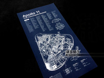 United States NASA Apollo 11 command module Apollo 11 space spaceship poster decorative painting
