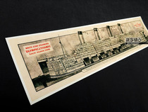 Titanic Titanic Titanic Design Original Structure Drawing Poster Decorative Painting