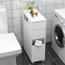 Japan MUJIE toilet shelve with trash can nip floor Toilet Side Cabinet Bathroom BATHROOM STORAGE