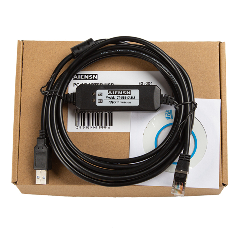 Ct-Usb-Cable Is Compatible with Emerson Inverter Ct Sk Sp Debugging Cable Communication Data Download Cable Ct-Usb-Cable Is Compatible with Emerson Inverter Ct Sk Sp Debugging Cable Communication Data Download Cable