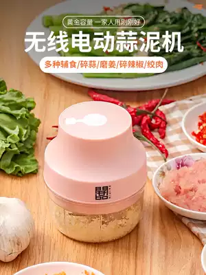 Meat grinder Household electric small multi-function minced vegetables minced meat stuffing cooking machine non-food mixer Garlic artifact