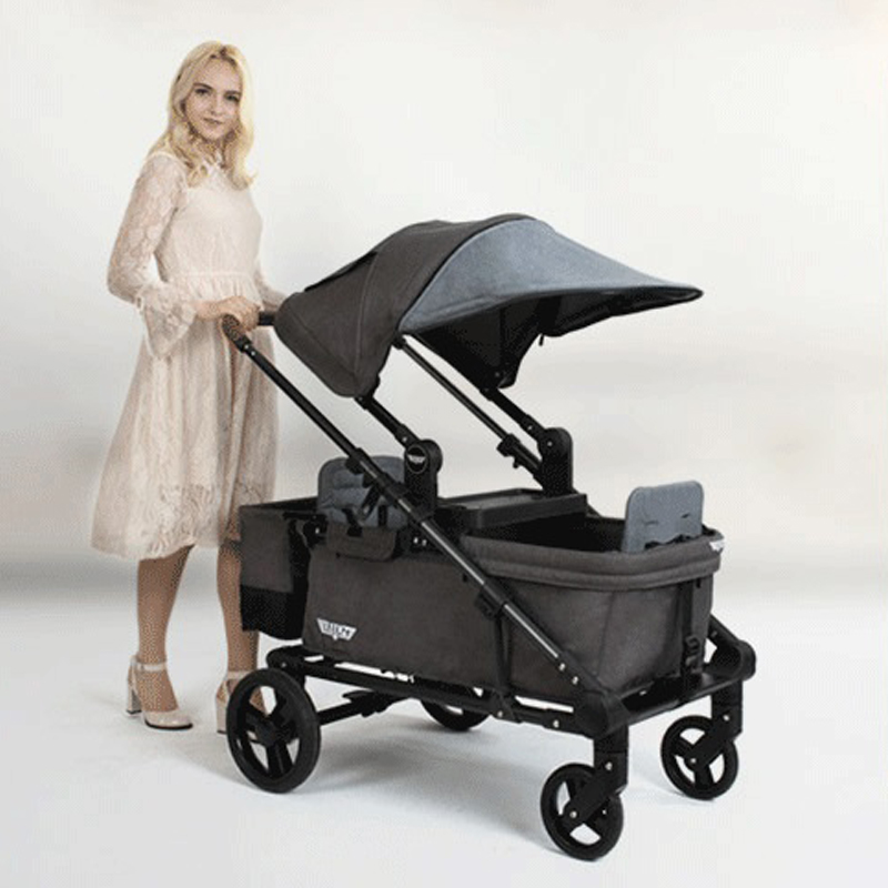 South Korea KEENZ Baby stroller can sit down with light folding twins Two-child Fetal God Instrumental Double Outdoor Camp