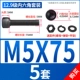 M5*75 [5 комплектов]