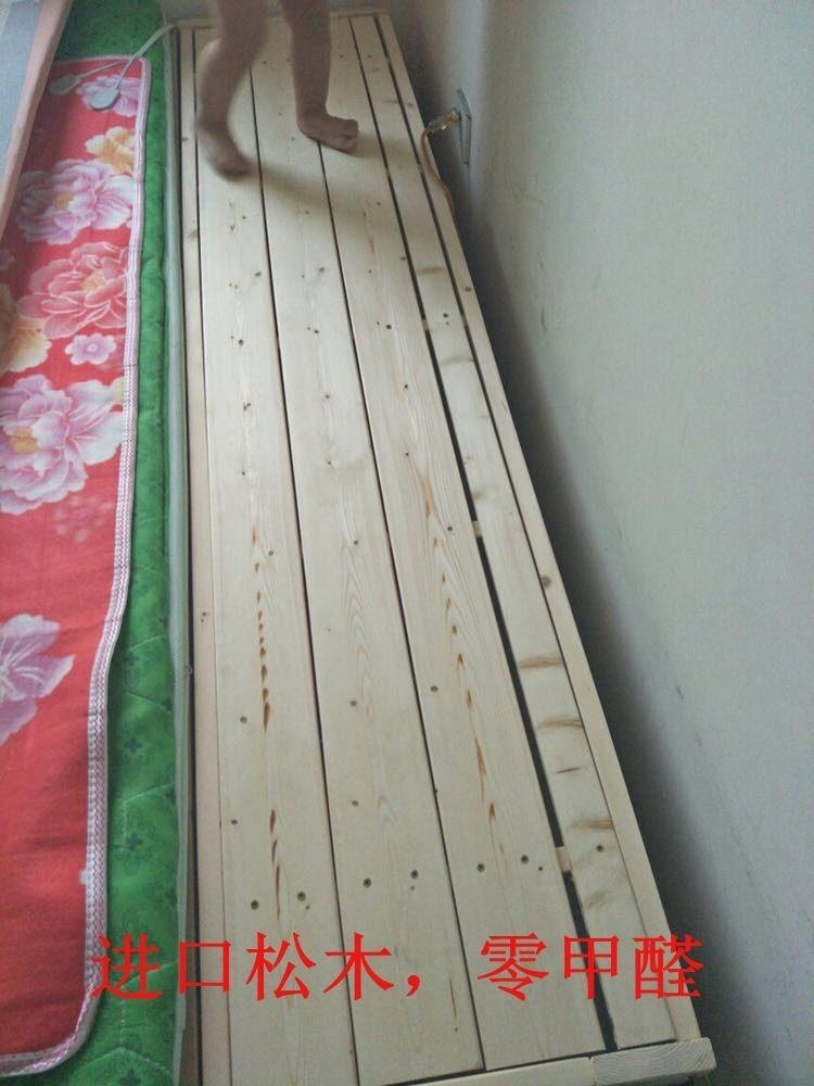 Gỗ rắn trẻ em giường gỗ rắn Cửa sổ giường ngủ mở rộng khâu tạo tác dành cho người lớn đầu giường mở rộng bảng không gian nam nữ - Giường giường gấp gỗ