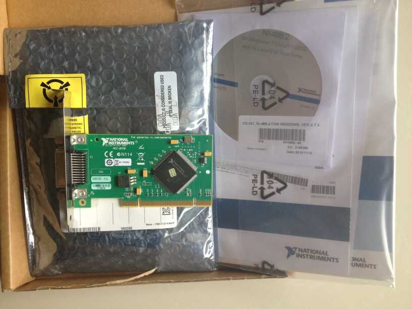 US NI Brand New Original Dress PCI-GPIB Small Card IEEE488 2 2007 Version Spot Invoiced