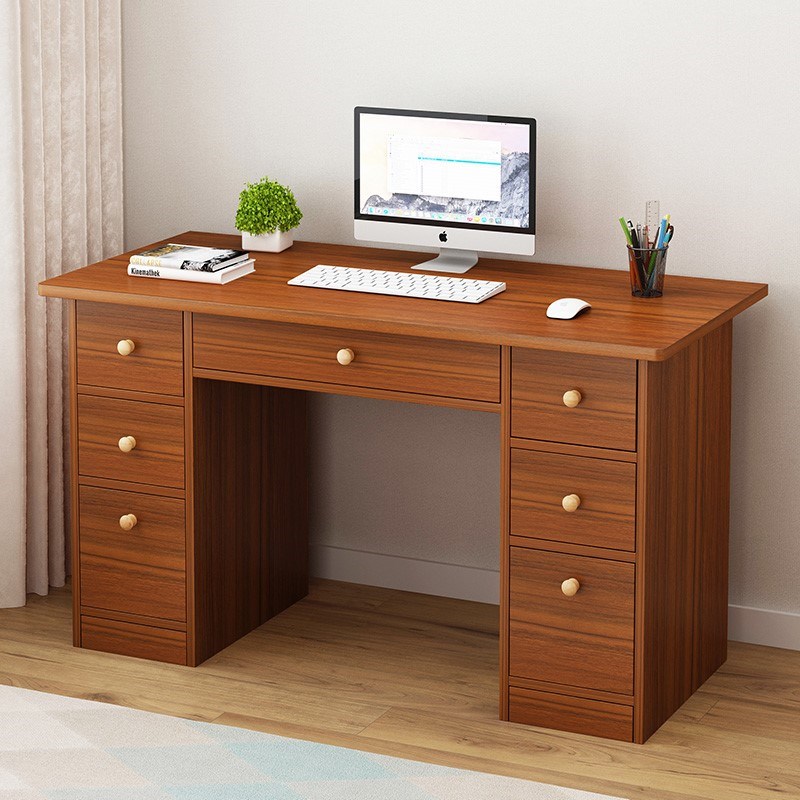 Computer deskstyle home simple desk bookcase allinone student