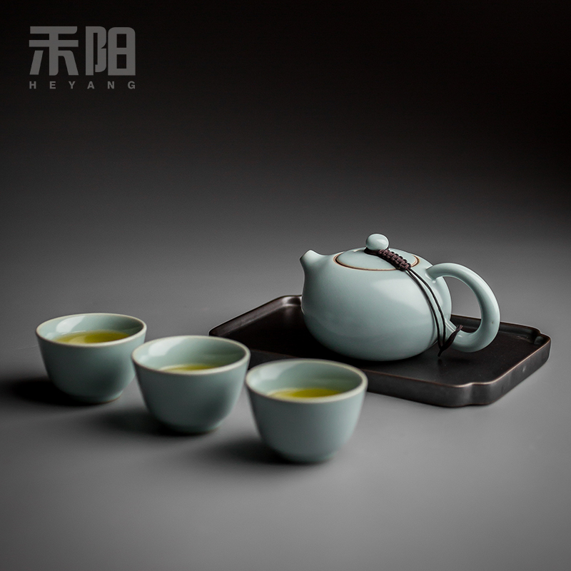 Send Yang your up ceramic kung fu xi shi pot of tea pot, small single pot of your porcelain piece can support his family with a teapot