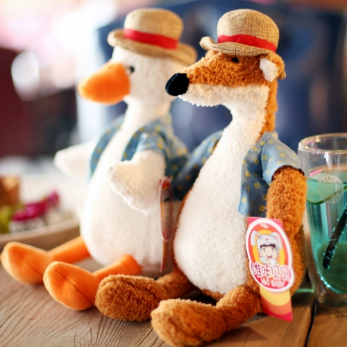 B.Duck, плюшевая милая игрушка, тряпичная кукла, популярно в интернете, утка