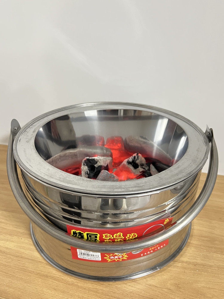 Thickened Grill Charcoal Stove Charcoal Stove Grill Heating Stove Home Carbon Stove Portable portable outdoor baking basin-Taobao