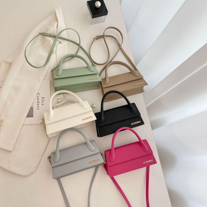 French Jacquemus Niche Design Mini Shoulder Crossbody Handbag Baguette Bag for Women 2024 New Model