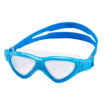 Childrens HD flat swimming goggles comfortable big frame girls waterproof anti-fog boy swimming goggles comfortable 4-8 years old