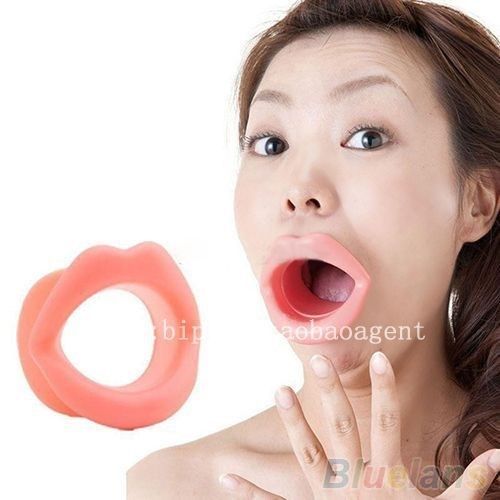 Silicone Rubber Face Slimmer Massage Muscle Tightener Anti-