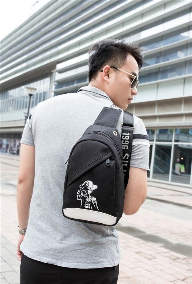 Túi ngực nam mới Nhật Bản và Hàn Quốc xu hướng túi giản dị Túi nam Messenger túi thể thao nữ túi đeo vai túi nhỏ - Túi túi đựng điện thoại đeo hông