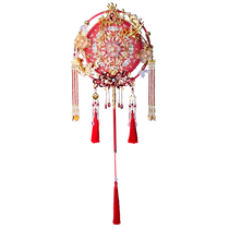 Original Yuanye Song Stunning Garden Group fan brides to marry off senior diy show and fan Chinese-style wedding