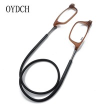 Halter neck reading glasses Portable unisex 90 magnet reading glasses long legs Telescopic pullover