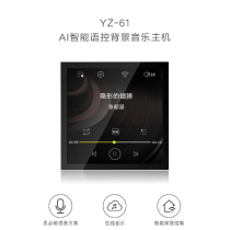 Right Turn YZ61 Home Background Music Controller Smart Language Control Host Panel Suction Top Sound System Suit