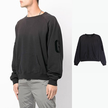 FEAR OF GOD BLACK ARMS Flocking FG Letter Sweatshirt Positive Code FG50019TER-010