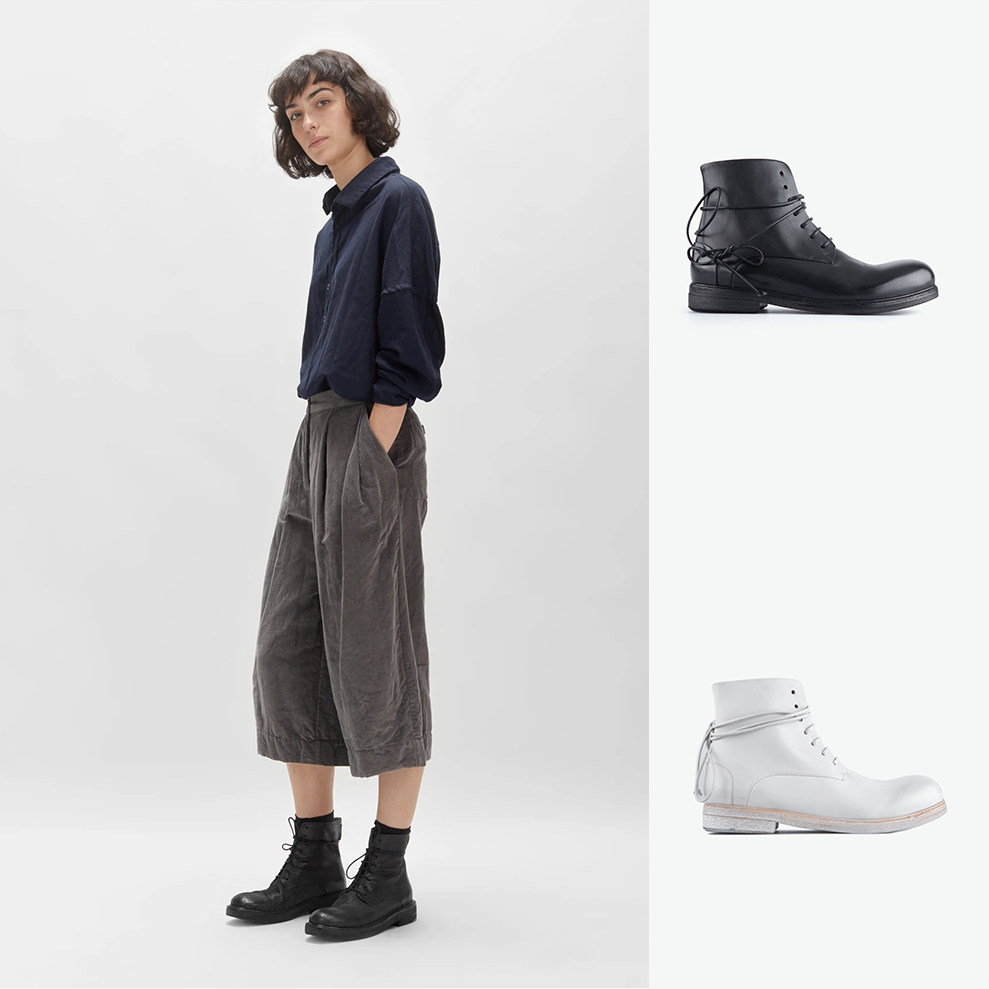 MARSELL calf and ankle boots are larger than half yard MW5980