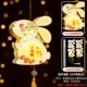 Деревянный Wangue Moon Rabbit 元 木 木 木 木 木 木 木