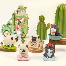 (52TOYS)My Emperor Bazar black blind box egg first pop trend doll hand-made white tea comic peripheral ornaments