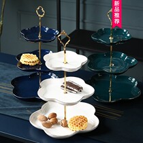 High-grade fruit plate multi-layer watermelon coffee table 2021 new living room fruit plate large capacity and large capacity
