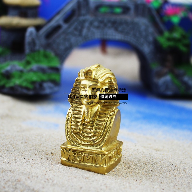 Shenyang Professional Sandsand Toy Sandware Sandware Sandware Character Model Resin Sphinx Face