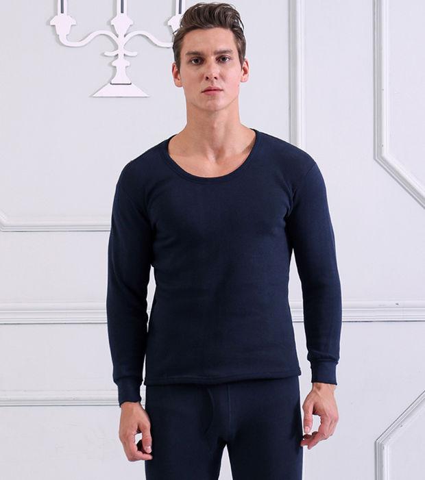 Thanh niên rung với đồ lót nam nhiệt thủy triều Slim thời trang chạm đáy nóng miễn phí có thể mặc bên ngoài bộ đồ mùa đông bộ dài tay trẻ em thu đông