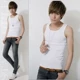 Áo vest nam mùa hè co giãn bó sát áo liền thân màu trắng trống cotton vest nam vest thể thao chạm đáy áo sơ mi nam bộ vest nam cho người trung tuổi
